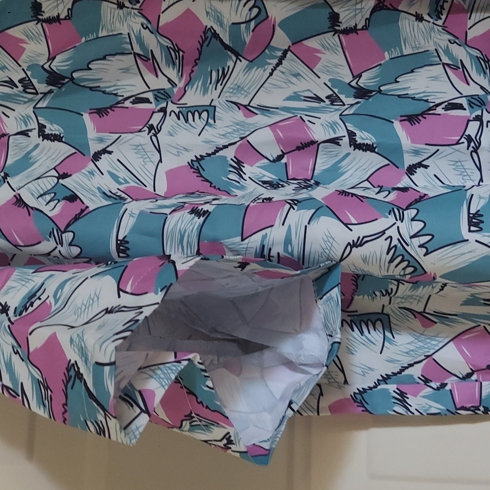 Abstract Patterned Men's Shirt - Picture 4 of 6